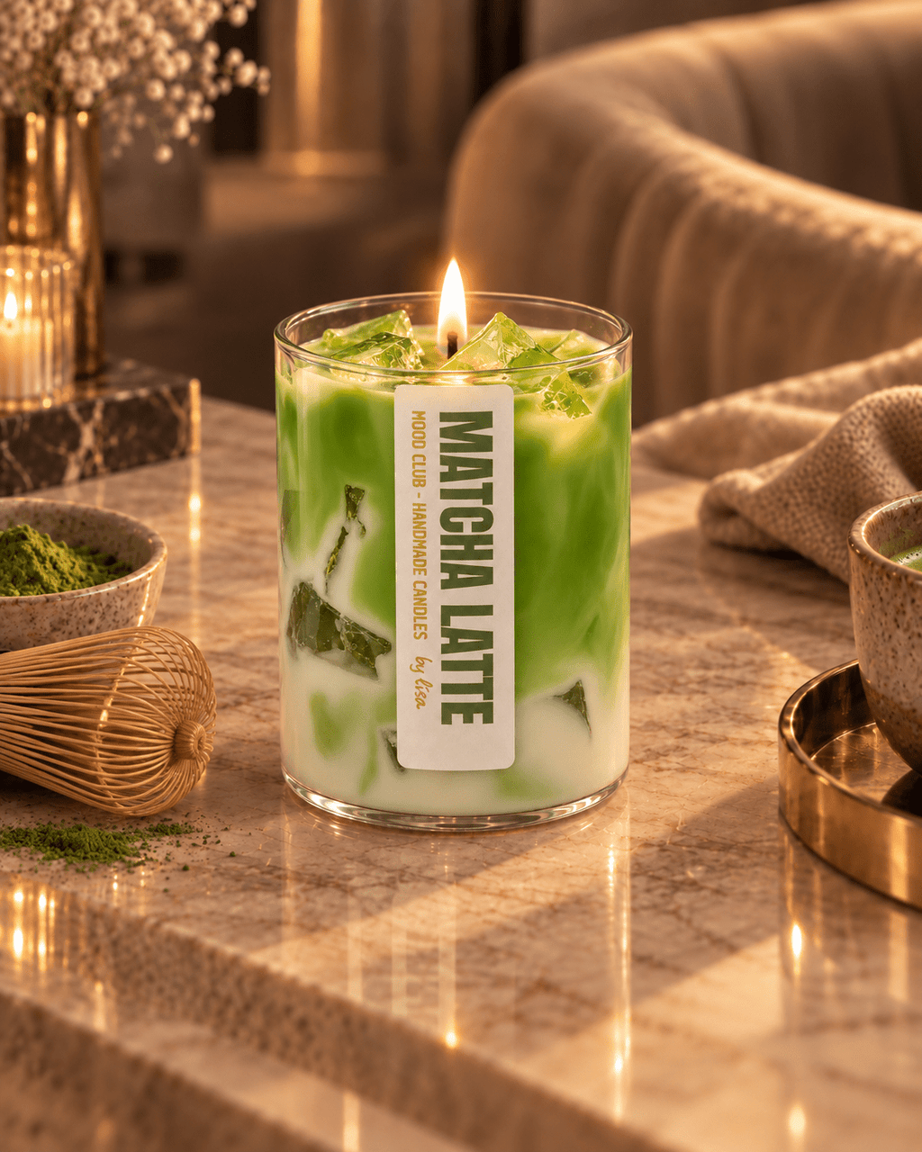 MATCHA LATTE 🍵 - MOOD CLUB